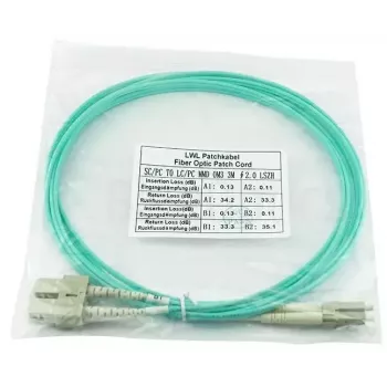 BlueOptics InfiniBand šviesolaidinis kabelis 1 m 2x LC 2x SC LC/APC