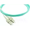 BlueOptics LC-SC daugiamodis OM3 Duplex šviesolaidinis komutacinis kabelis, LC-UPC/SC-UPC, 1 m, smėlio spalvos (suderinamas su Corning 055702K512000001M)