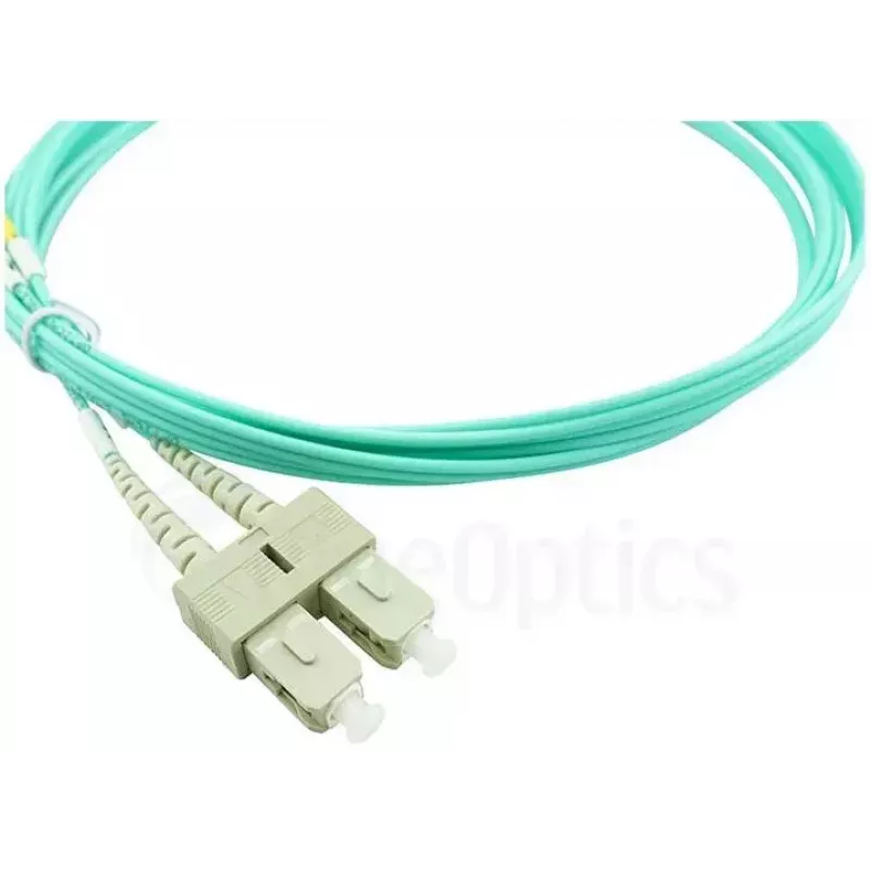 BlueOptics LC-SC daugiamodis OM3 Duplex šviesolaidinis komutacinis kabelis, LC-UPC/SC-UPC, 1 m, smėlio spalvos (suderinamas su Corning 055702K512000001M)