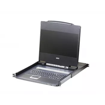 ATEN CL6700MW-ATA-2XK06SG konsolė stelažui 43.9 cm (17.3 inch) juoda 1U