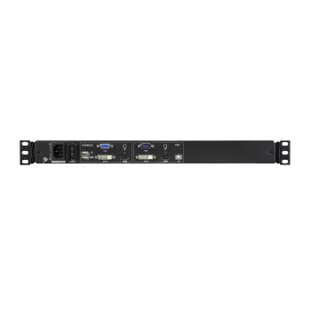 ATEN CL6700MW-ATA-2XK06SG konsolė stelažui 43.9 cm (17.3 inch) juoda 1U