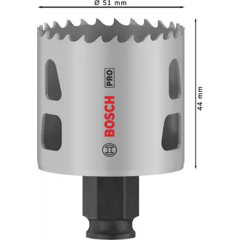 Bosch PRO Multi Material PC Plus 44/51 mm vienas pjovimo vainikėlis