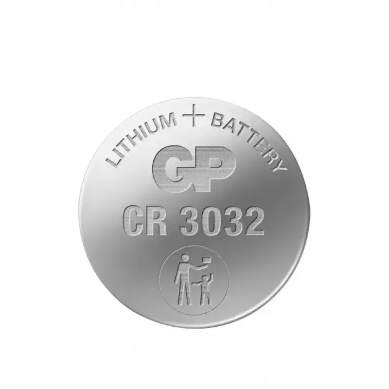 Vienkartinė baterija GP Batteries CR3032 ličio-mangano dioksido 3V 3,5 mm aukščio 3 cm skersmens