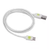 Techly ICOC MUSB20-CMAM10TW USB kabelis USB 2.0 1 m USB A USB C Baltas
