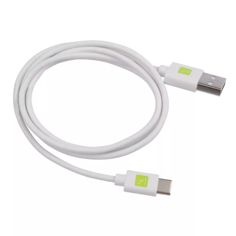 Techly ICOC MUSB20-CMAM10TW USB kabelis USB 2.0 1 m USB A USB C Baltas