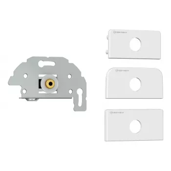 Kištukinis lizdas 3,5 mm Kindermann 7456 000 511 Baltas