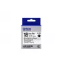 Epson LK-5TBN juoda/permatoma etikečių kasetė 18 mm (9 m)