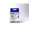 Epson LK-5TBN juoda/permatoma etikečių kasetė 18 mm (9 m)