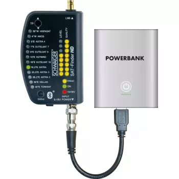 Schwaiger SF9003BTAKKU palydovo ieškiklis, 950–2150 MHz, plastikinis korpusas