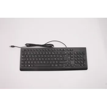 Lenovo USB Calliope klaviatūra universali AZERTY juoda