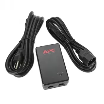 APC PoE maitinimo adapteris NBAC0303NA2, 2x RJ-45, juodas
