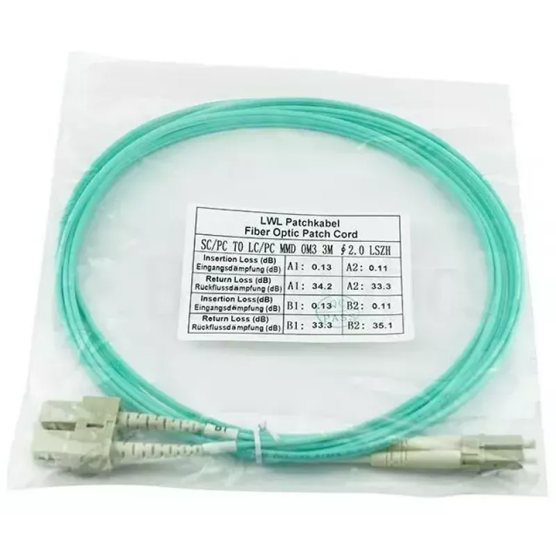 BlueOptics InfiniBand / šviesolaidinis kabelis 2 m 2x LC 2x SC LC/APC