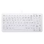 Contour Design Active Key Contour ClassicClean Medicininė klaviatūra su nuimamu dangteliu Mini Laidinė Balta C4110