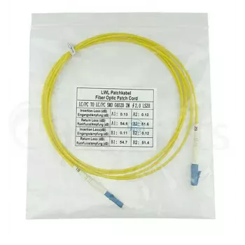 BlueOptics SFP2121BU3MK InfiniBand šviesolaidinis kabelis 3 m LC Geltona