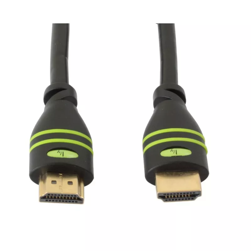Techly 1 m HDMI laidas High Speed su Ethernet A/A M/M juodas ICOC HDMI-4-010