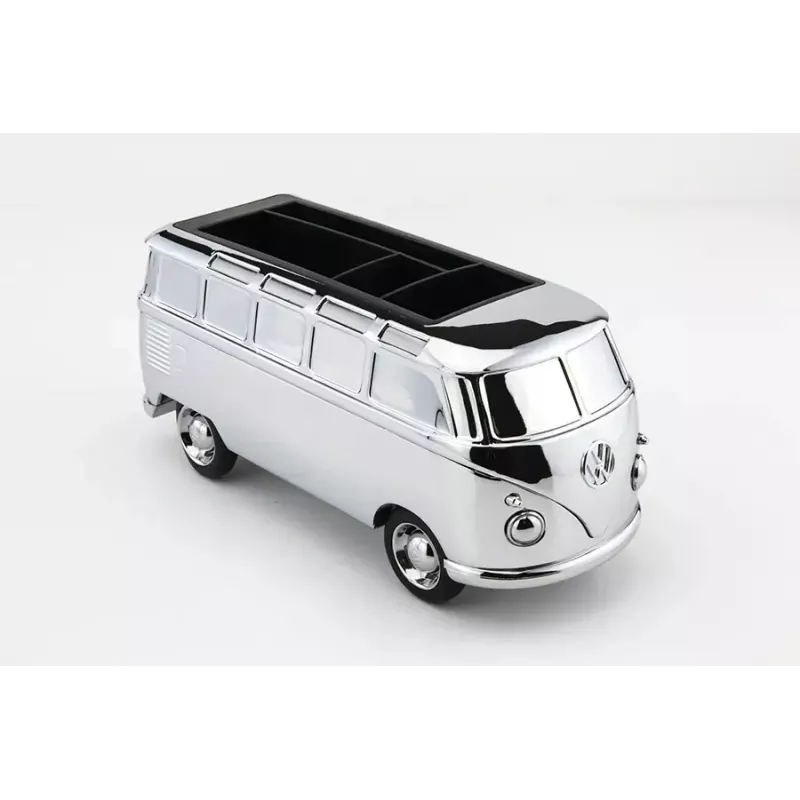 Rašiklių laikiklis TROIKA GAP06/CH Sidabrinis 63mm x 153mm x 72mm
