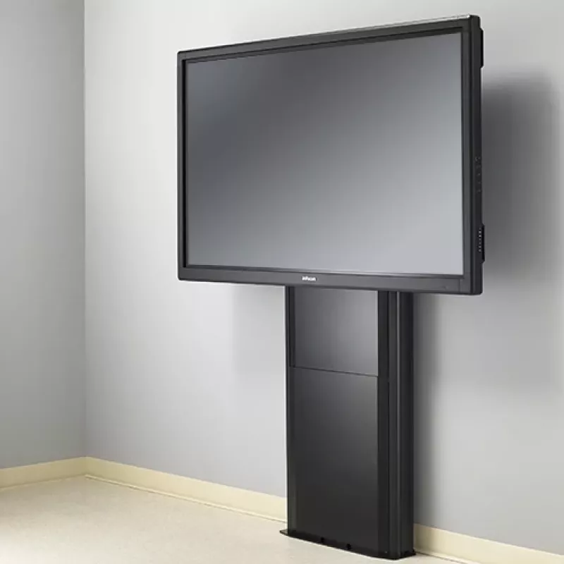 Chief XL elektrinis reguliuojamo aukščio grindų laikiklis, 140.6 kg, 127 cm (50 col.), 2.03 m (80 col.), 200 x 200 mm, 860 x 510 mm