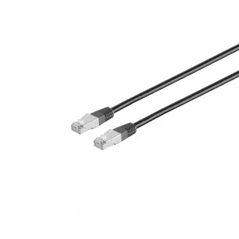 Tinklo kabelis ShiverPeaks S/CONN 75225-S 15 m Cat5e SF/UTP RJ-45 juodas