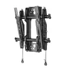 Chief Small tilt sieninis laikiklis vienam stulpui, 61 cm (24 coliai), 81,3 cm (32 coliai), 75 x 75 mm, 300 x 300 mm, -12 - 2°, Juoda