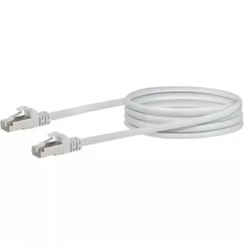 Tinklo kabelis Schwaiger CKB6010 052 RJ-45 Cat6 1 m Baltas