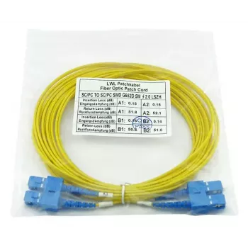 Šviesolaidinis kabelis BlueOptics CAB-SMF-SC-SC-3-BO 3 m G.657.A1 SC SC