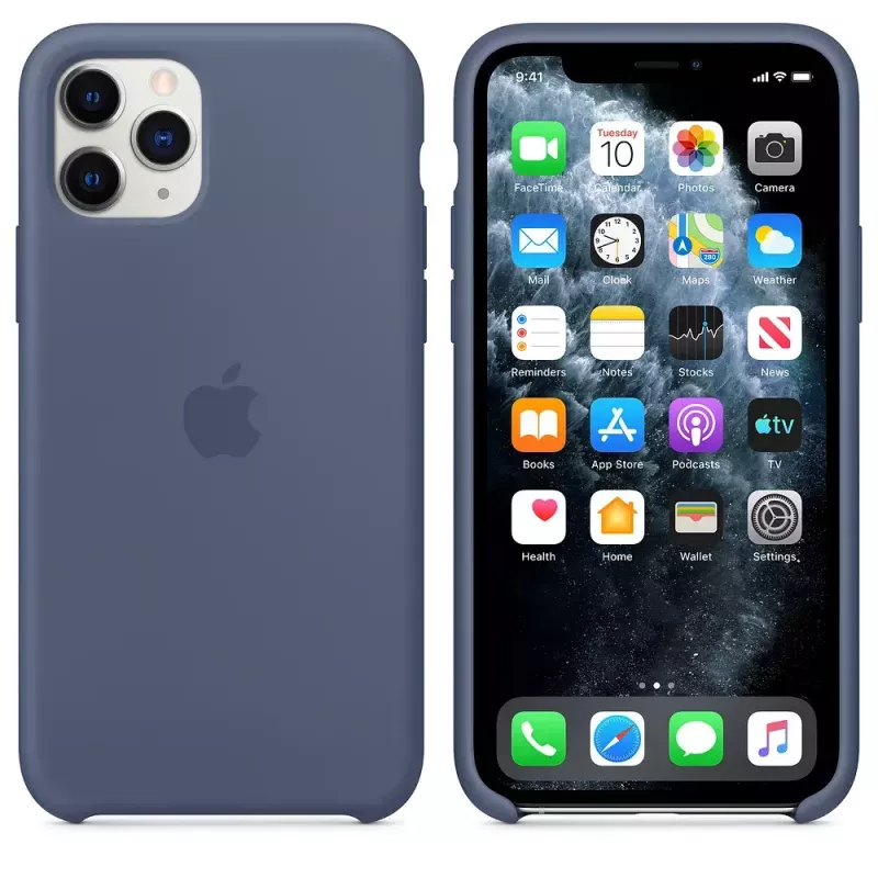 Apple iPhone 11 Pro silikoninis dėklas MWYR2ZM/A mėlynas