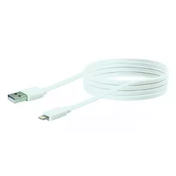 Schwaiger LKF200L532 2 m Lightning laidas baltas