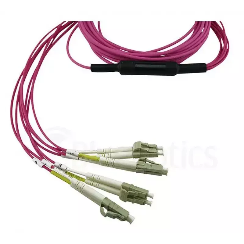 BlueOptics EMC CBL-MPO12-4LC-OM4-2M šviesolaidinis kabelis MPO 4x LC 2 m