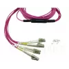 BlueOptics EMC CBL-MPO12-4LC-OM4-2M šviesolaidinis kabelis MPO 4x LC 2 m
