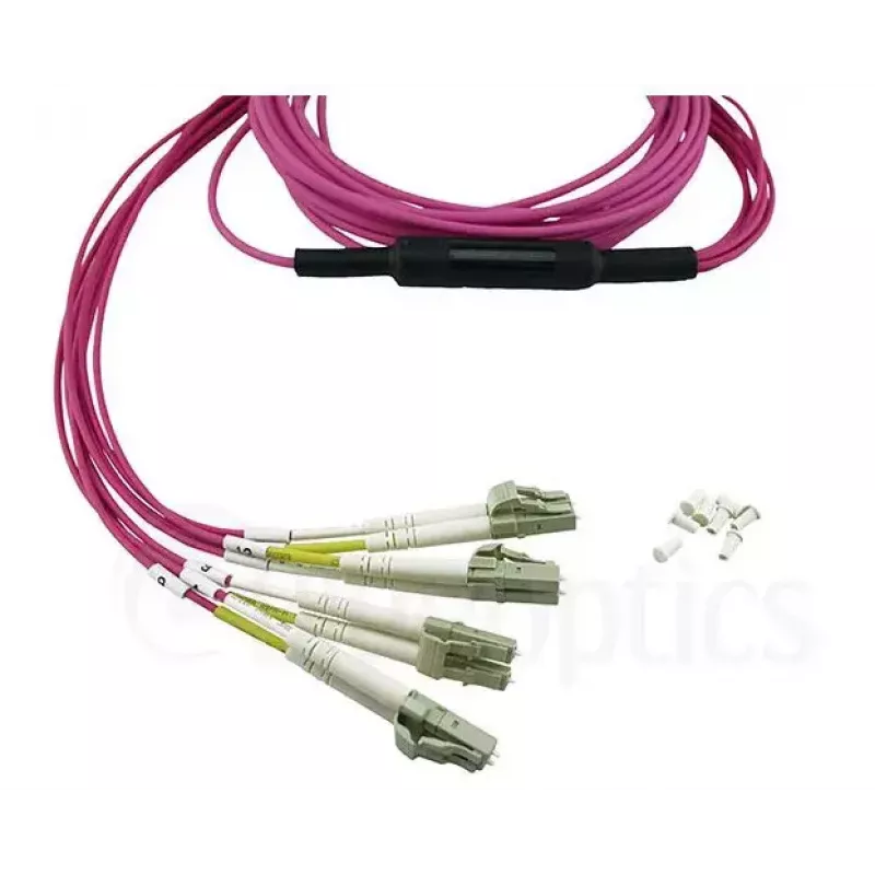 BlueOptics EMC CBL-MPO12-4LC-OM4-2M šviesolaidinis kabelis MPO 4x LC 2 m