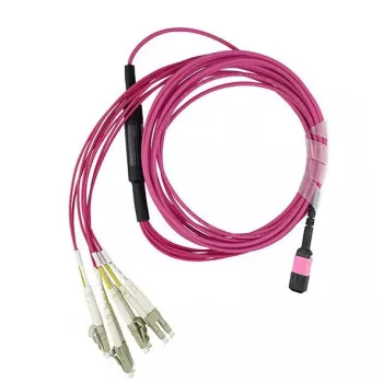 BlueOptics EMC CBL-MPO12-4LC-OM4-2M šviesolaidinis kabelis MPO 4x LC 2 m