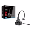 Conceptronic POLONA Belaidė Bluetooth ausinė su įkrovimo stotele ir Bluetooth USB garso adapteriu