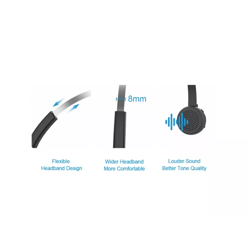 Conceptronic POLONA Belaidė Bluetooth ausinė su įkrovimo stotele ir Bluetooth USB garso adapteriu