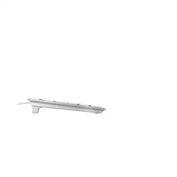 CHERRY KC 6000 SLIM FOR MAC klaviatūra, laidas USB, QWERTY JAV anglų, sidabrinė