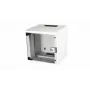 Equip Eco Mount sieninis 10 inch spintos korpusas, 06U, 300x300 mm, RAL7035 pilka