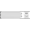 Bosch 2 608 690 004 SDS-max įžeminimo strypas, 13 x 260 mm
