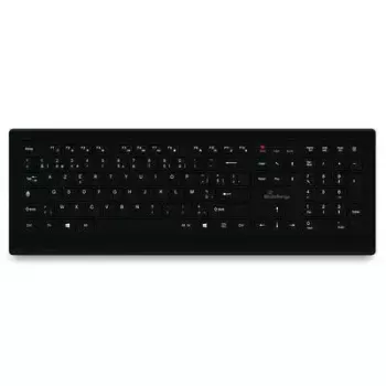 MediaRange MROS101-BE klaviatūra USB AZERTY belgų išdėstymas Juoda Pilno dydžio 107 klavišai