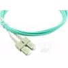 BlueOptics LC–SC daugiamodis OM3 šviesolaidinis komutacinis kabelis, LC-UPC/SC-UPC, 5 m, smėlio spalvos (suderinamas su Corning 055702K512000005M)