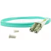 BlueOptics LC–SC daugiamodis OM3 šviesolaidinis komutacinis kabelis, LC-UPC/SC-UPC, 5 m, smėlio spalvos (suderinamas su Corning 055702K512000005M)