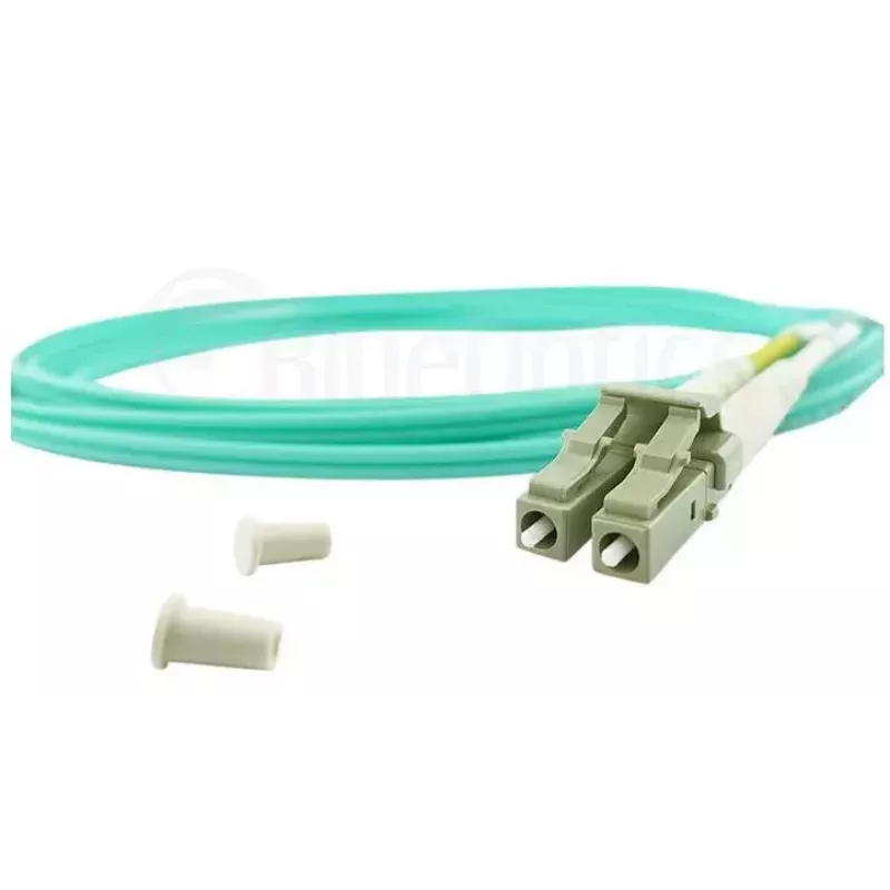 BlueOptics LC–SC daugiamodis OM3 šviesolaidinis komutacinis kabelis, LC-UPC/SC-UPC, 5 m, smėlio spalvos (suderinamas su Corning 055702K512000005M)