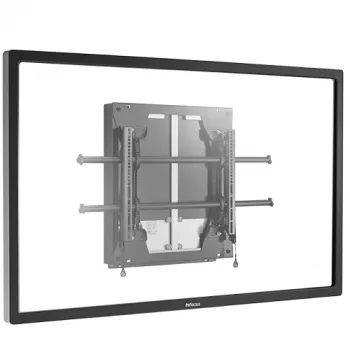 Chief Medium Fusion dinaminis aukščio reguliavimo sieninis laikiklis, 60 kg, 200 x 200 mm, 800 x 400 mm, 0 - 400 mm