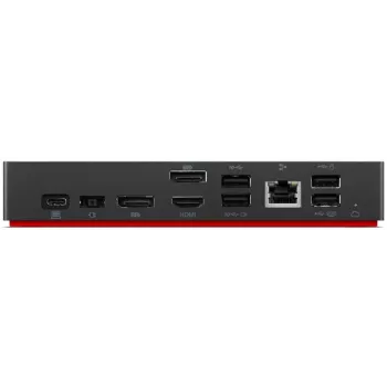 Docking stotelė Lenovo ThinkPad Universal Thunderbolt 4, juoda, laidinė