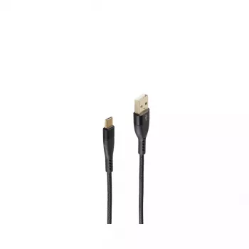 USB laidas ShiverPeaks BS20-71025 1 m USB 2.0 USB A USB C juodas