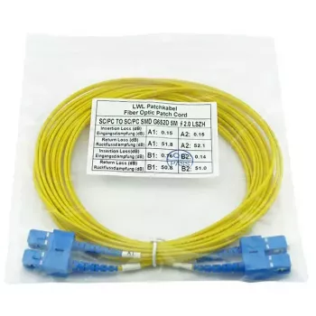 BlueOptics SFP3232BU15MK 15 m SC–SC dupleksinis šviesolaidinis kabelis InfiniBand