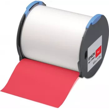 Epson RC-T1RNA raudona juosta 100 mm x 15 m etikečių spausdintuvams, raudona, 1 ritinys