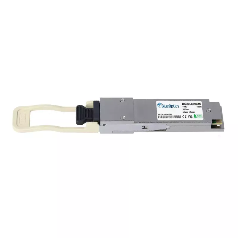 Skaidulinės optikos siųstuvas-imtuvas BlueOptics PAN-QSFP28-100GBASE-BIDI-BO QSFP28 MPO MTP