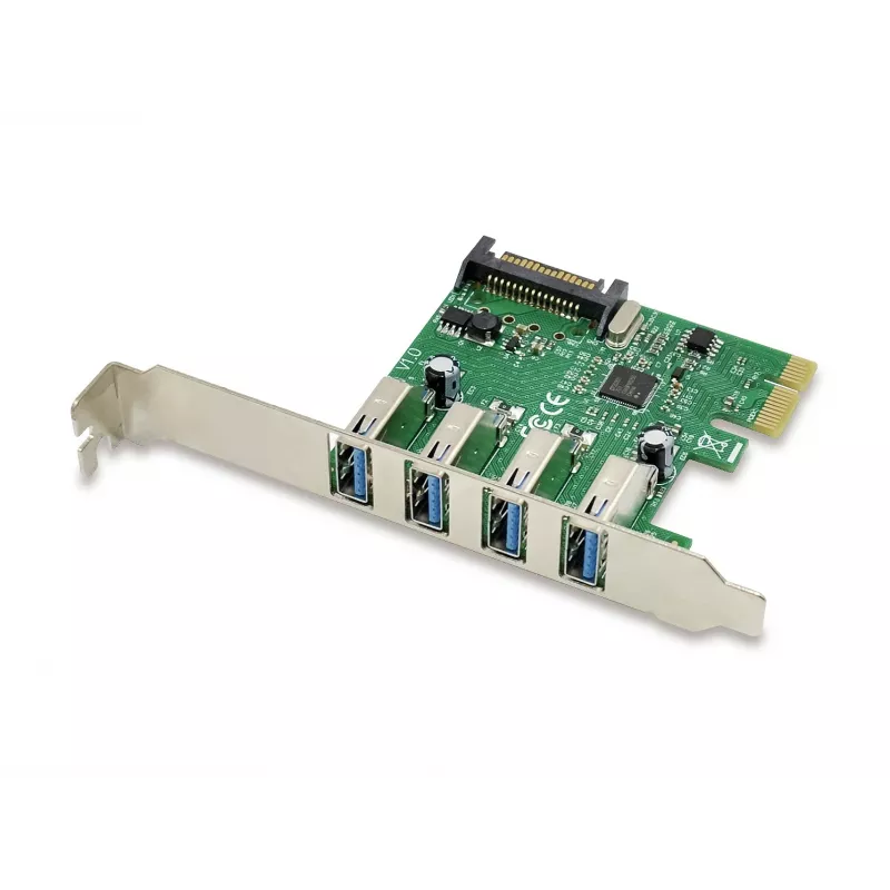 Conceptronic EMRICK02G vidinė PCIe kortelė su keturiais USB 3.2 Gen 1 prievadais