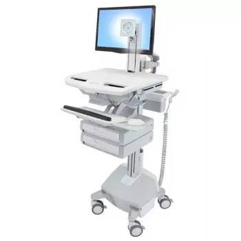 Multimedijos vežimėlis Ergotron StyleView aliuminis pilkas baltas