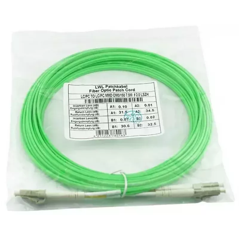 BlueOptics SFP3131GU2.5MK InfiniBand šviesolaidinis kabelis 2,5 m LC žalias