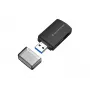 Conceptronic BIAN06B SD/TF/MicroSD 4.0 kortelių skaitytuvas, UHS-II, USB 3.0, 5 Gbps